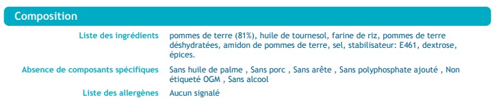 Pommes Noisettes au Kg